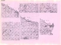 Blue Earth - Cambria, Butternut Valley, Judson, South Bend, Minnesota Falls State Park, Armstrong Lake, Minnesota State Atlas 1925c